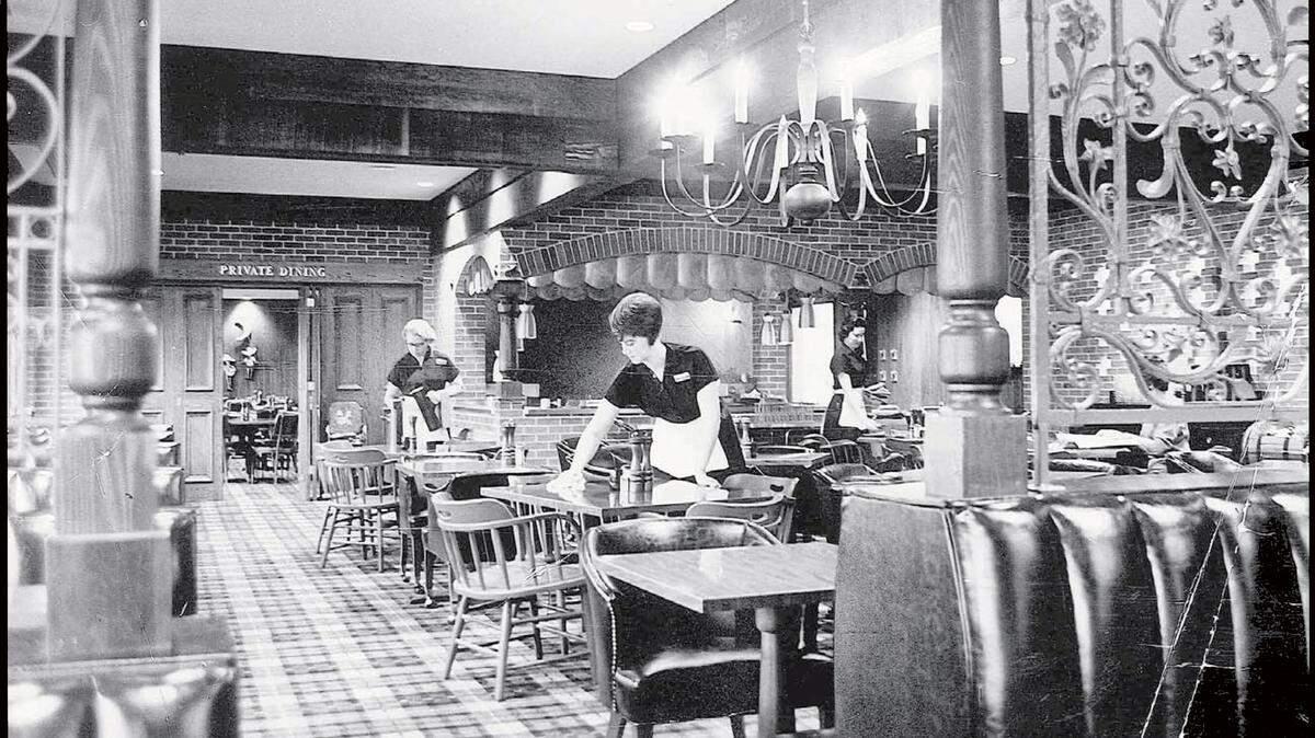 Inside The Four Winds restaurant on March 6, 1964. The photo was published in The Star in 2014.