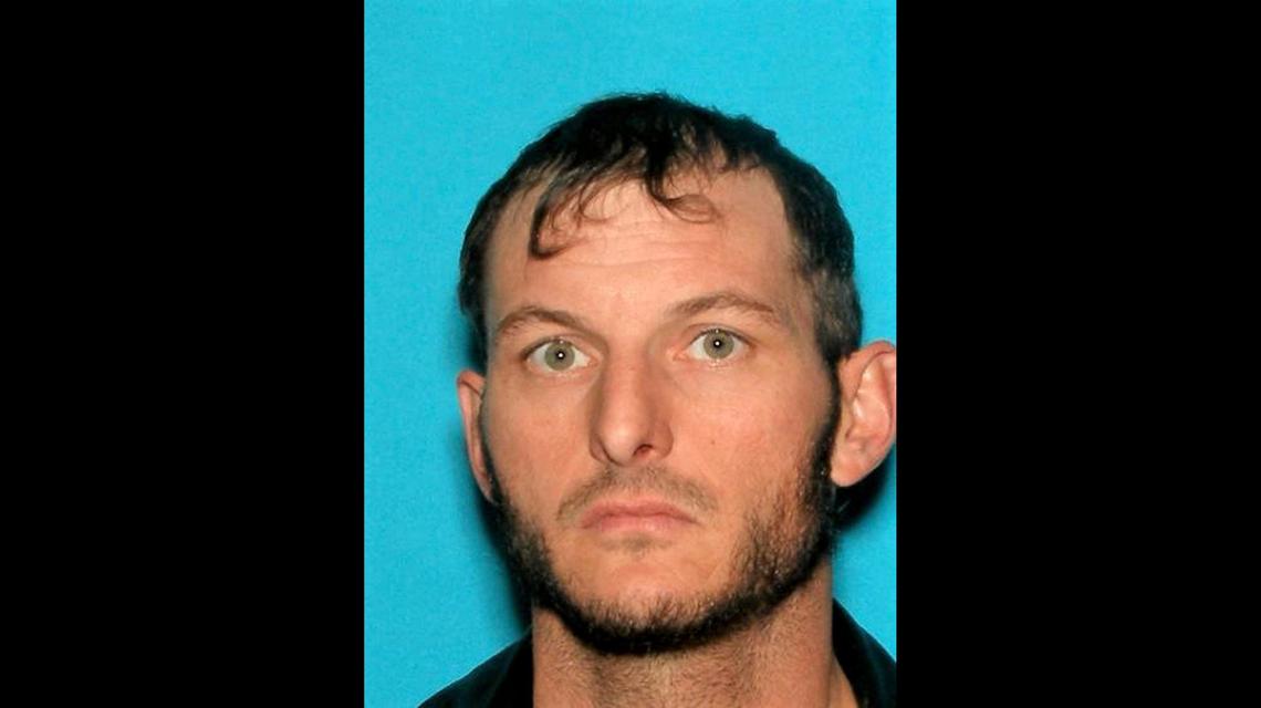 This undated booking photo provided by Rice County Sheriff’s Office shows David Madden, of Alden, Kansas.