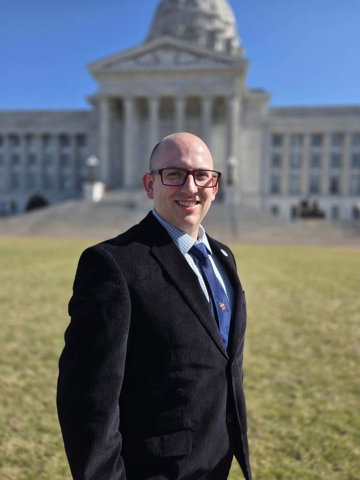 Matthew Levine filed to run for Missouri’s 6th Congressional district at the Missouri State Capitol earlier this year. Troubling allegations from his past disrupted his campaign.