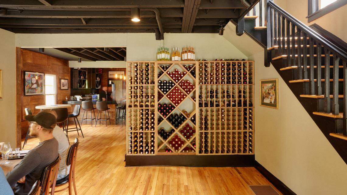 Parkville Wine House is a wine bar with a kitchen serving shareable plates like charcuterie and flatbreads.