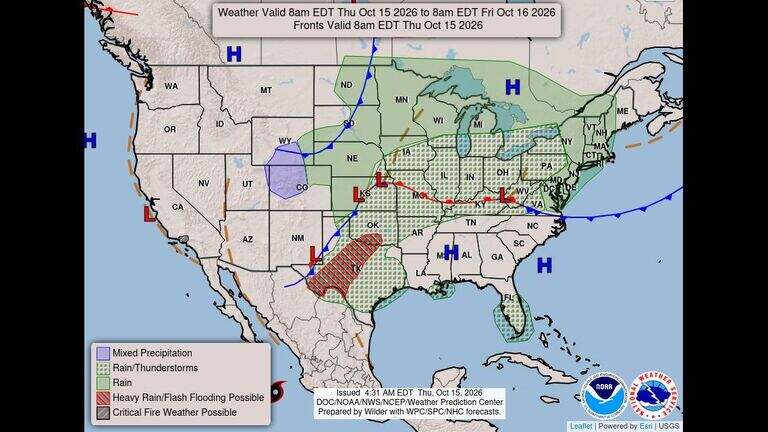 Rain first, then October chill and possible frost. How cold will Kansas City get?