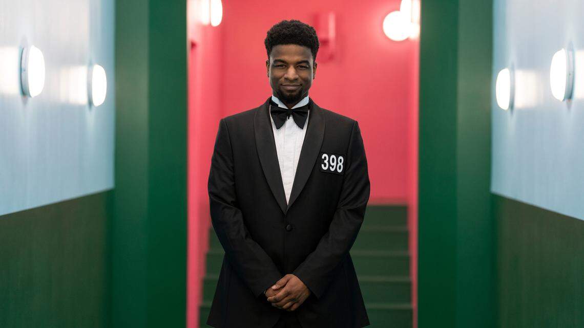 Liberty’s Trinity Parriman in second season of Squid Game: The Challenge.