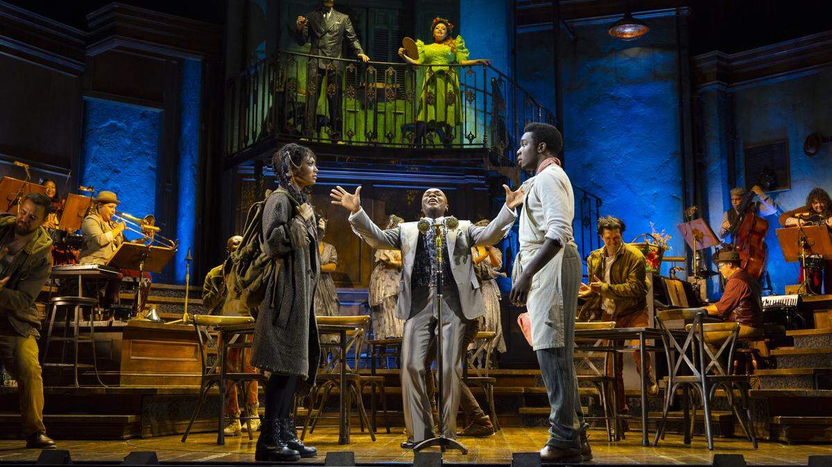 “Hadestown,” winner of eight Tony Awards in 2019, will run Jan. 17-22 at the Music Hall.