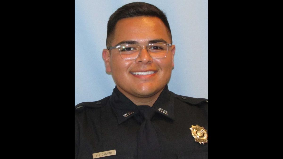 Overland Park police officer Freddie Castro has been hospitalized for more than a month after being diagnosed with COVID-19, according to the Overland Park Fraternal Order of Police, Lodge 21.