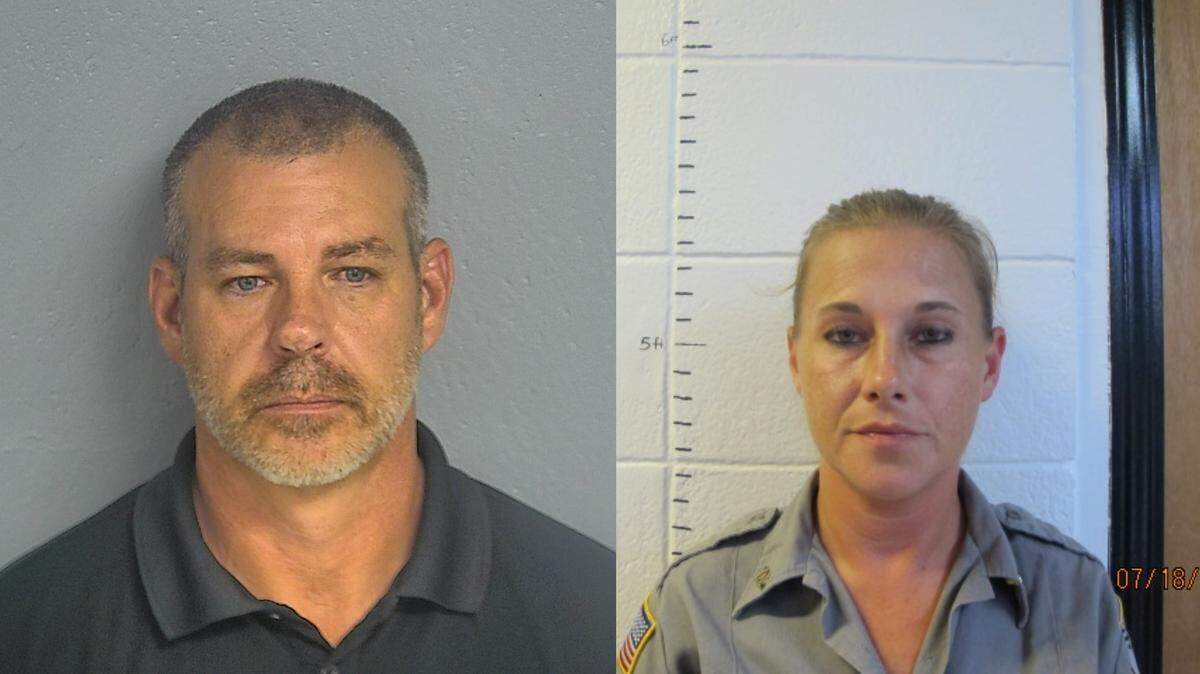 Texas County Sheriff James L. Sigman and Chief Deputy Jennifer H. Tomaszewski