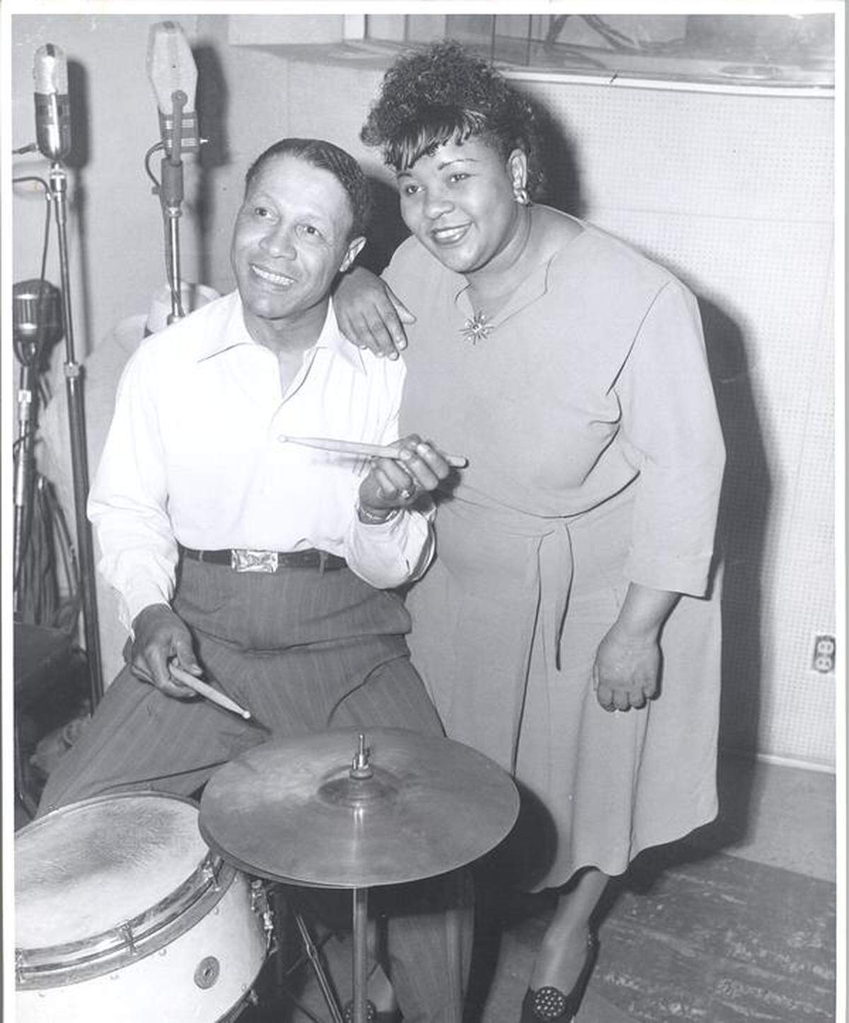 Drummer Samuel “Baby” Lovett played with Julia Lee through much of her career.