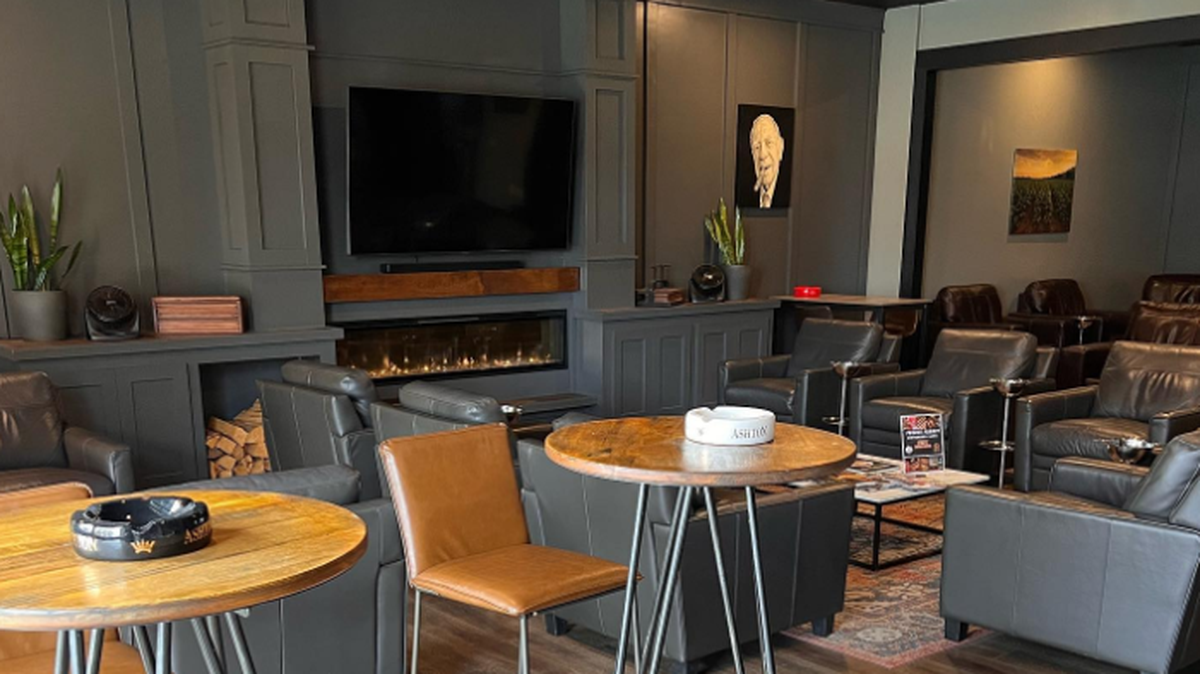Fireside Cigar in Olathe will be next to a new cocktail lounge.