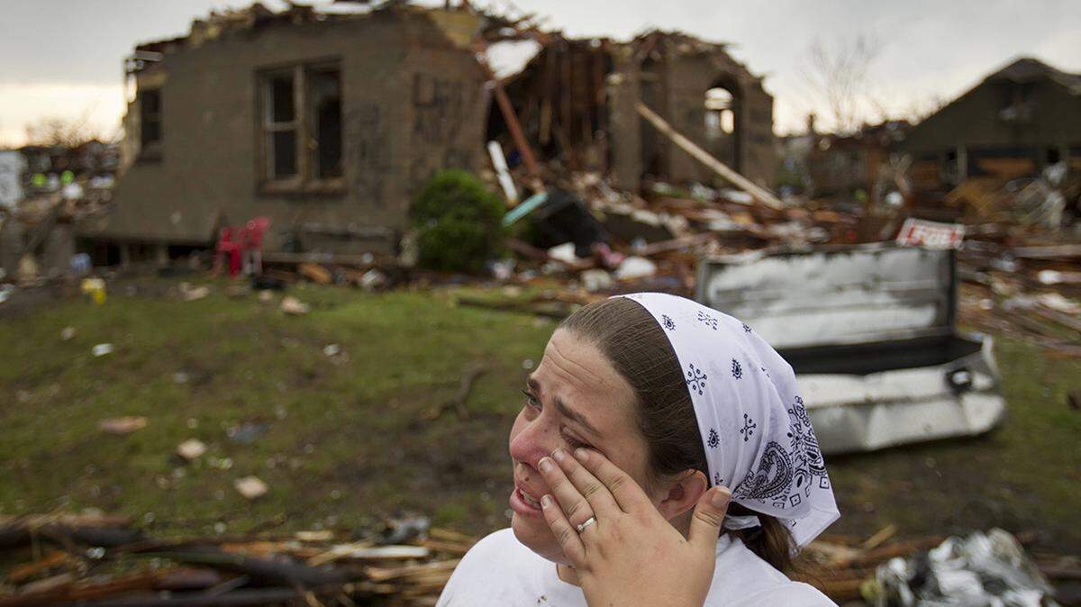 While her home was completely destroyed, Amy Jump, her husband and three children all survived the tornado that devastated Joplin.