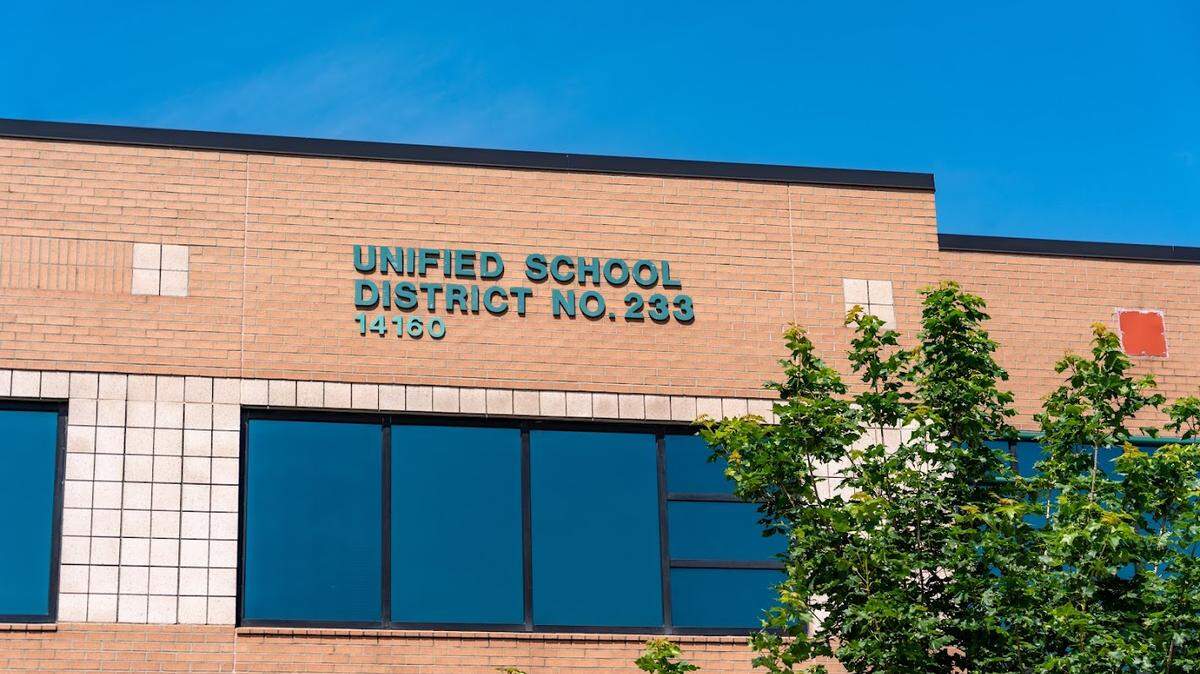 The Olathe Public Schools District office 