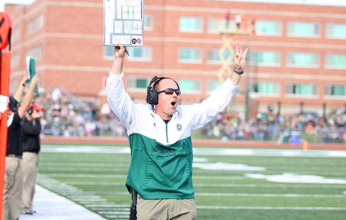 Adam Dorrel led Northwest Missouri State to three championships. The head coach is back in the MIAA to coach Central Oklahoma for the upcoming 2022 season.