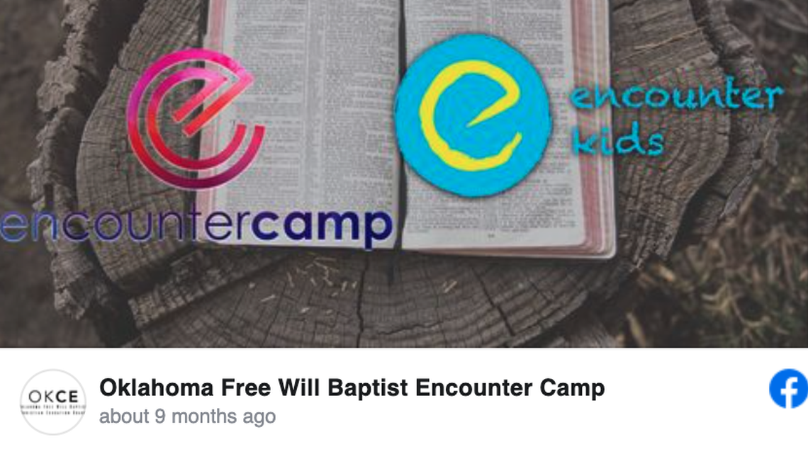 A 19-year-old at a church camp in Oklahoma was arrested and accused of recording minors in the bathroom.