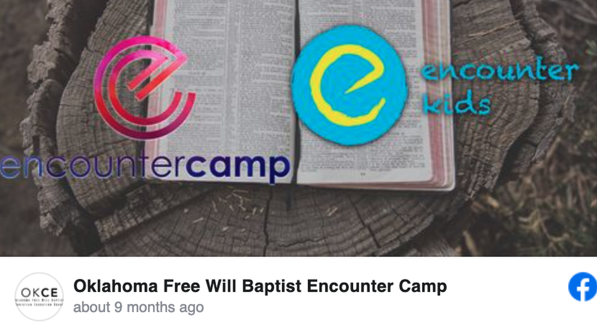 A 19-year-old at a church camp in Oklahoma was arrested and accused of recording minors in the bathroom.
