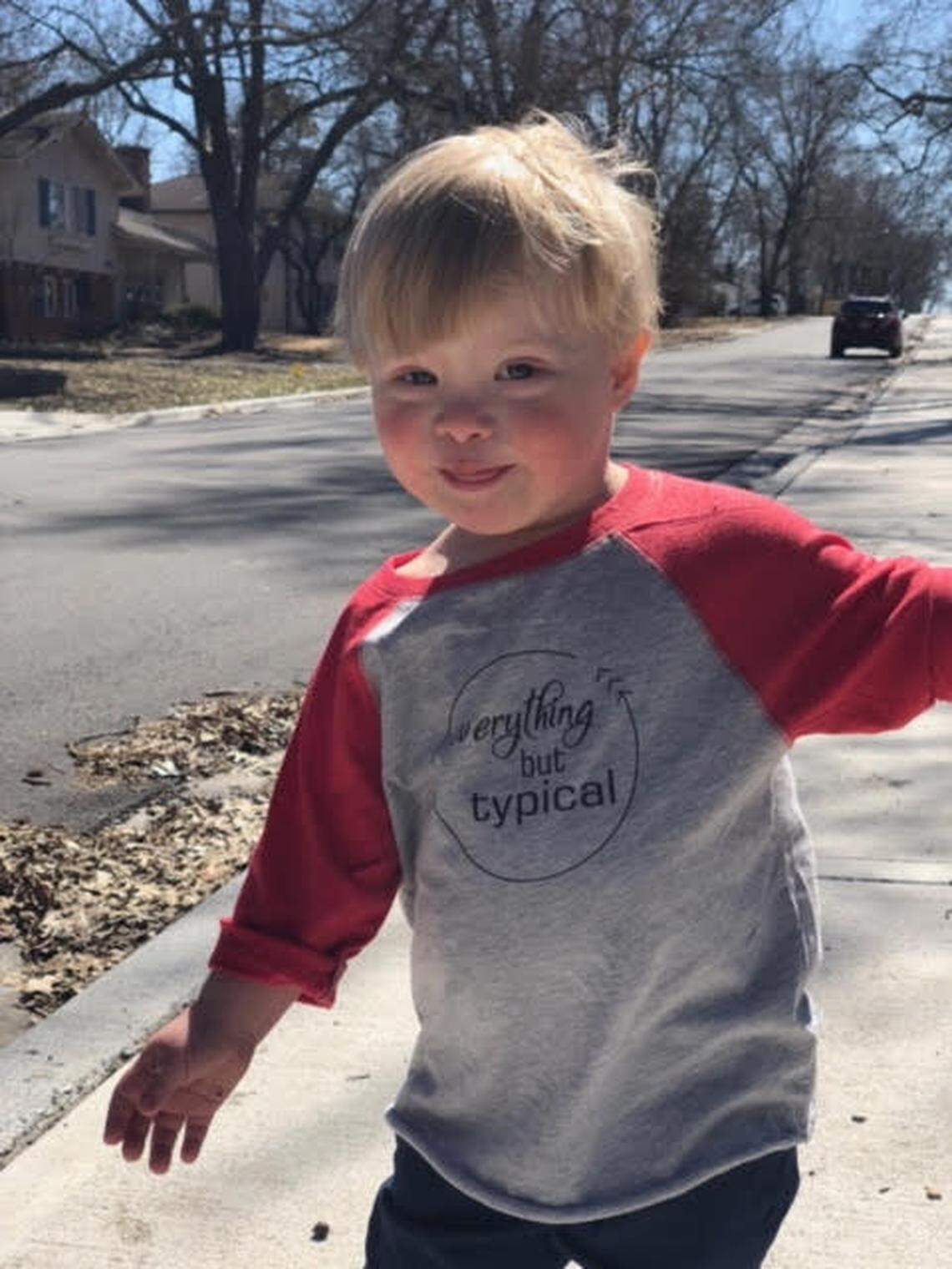 Three-year-old Crosby Orlando, who was born with Down syndrome, lights up the room, said his mother, Sara Jahnke. But she thinks mothers should have the right to choose whether to carry a fetus with the condition.