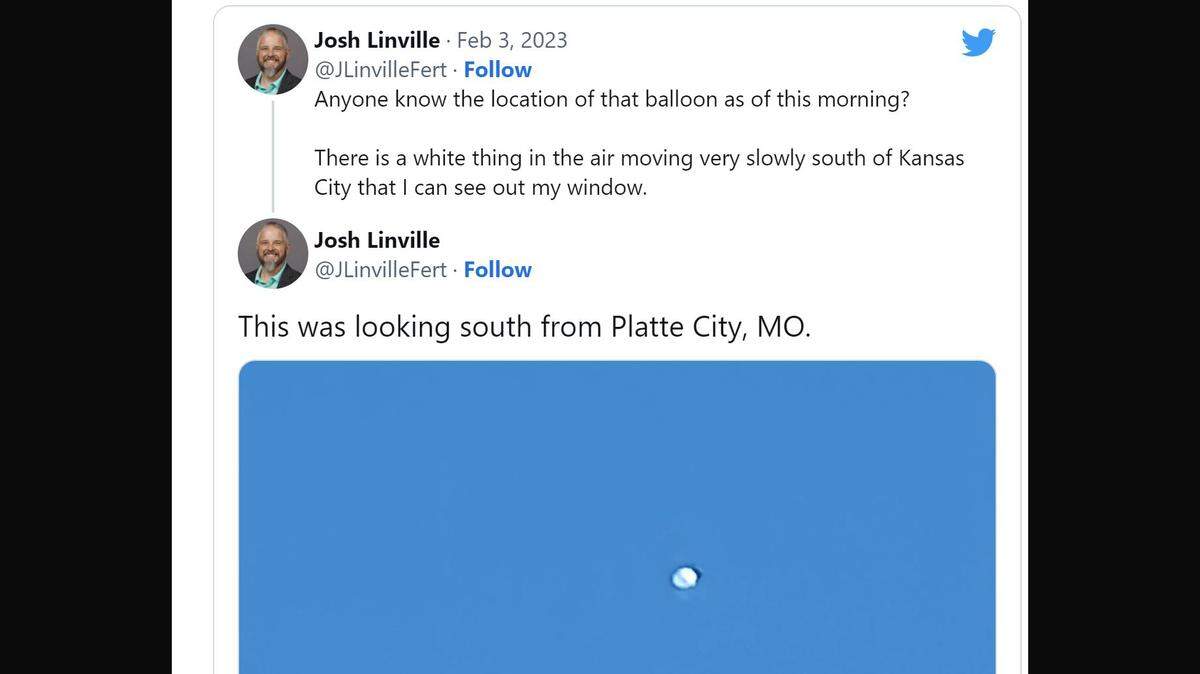 People across Kansas City region turned to social media to figure out it the white speck they were seeing was indeed the suspected Chinese spy balloon.