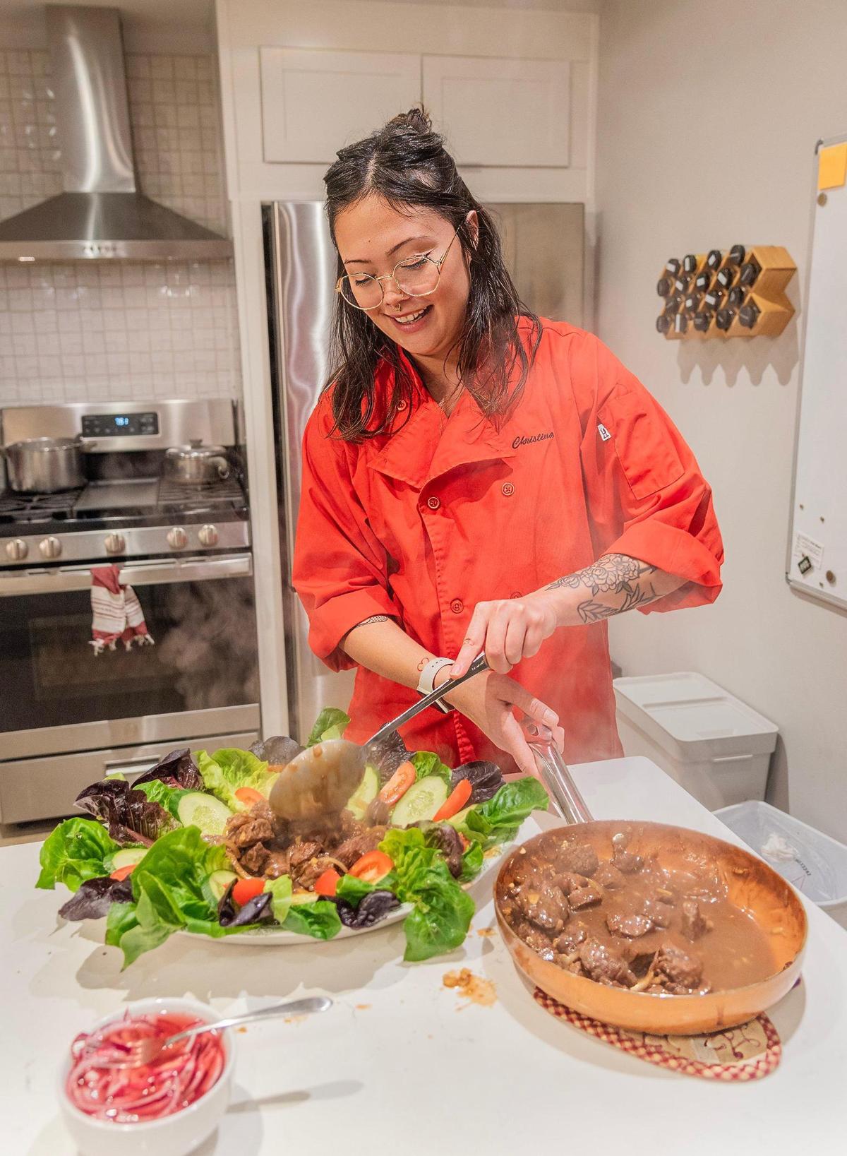 “I think my love of food and cooking came from a place of healing,” said chef Christina Clark.