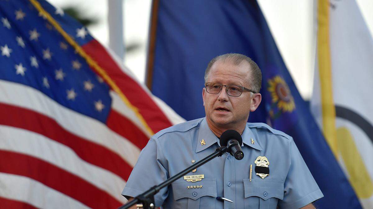 Kansas City, Kan., Police Chief Terry Zeigler