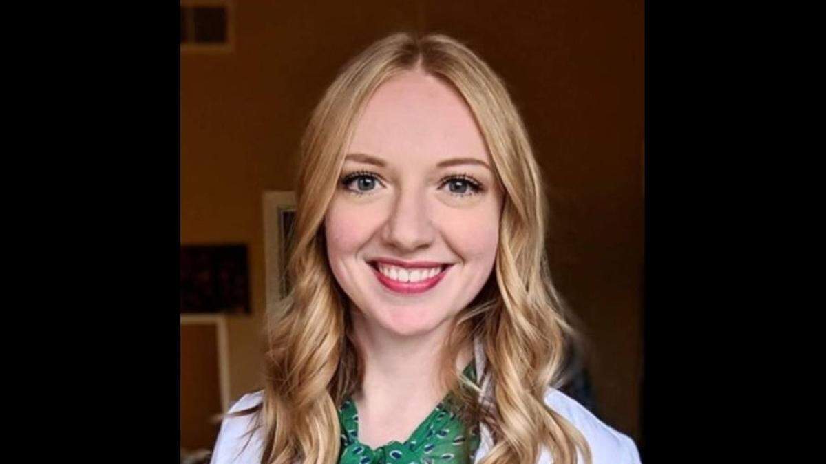Maggie Messplay, a clinical research coordinator at the University of Kansas Medical Center.