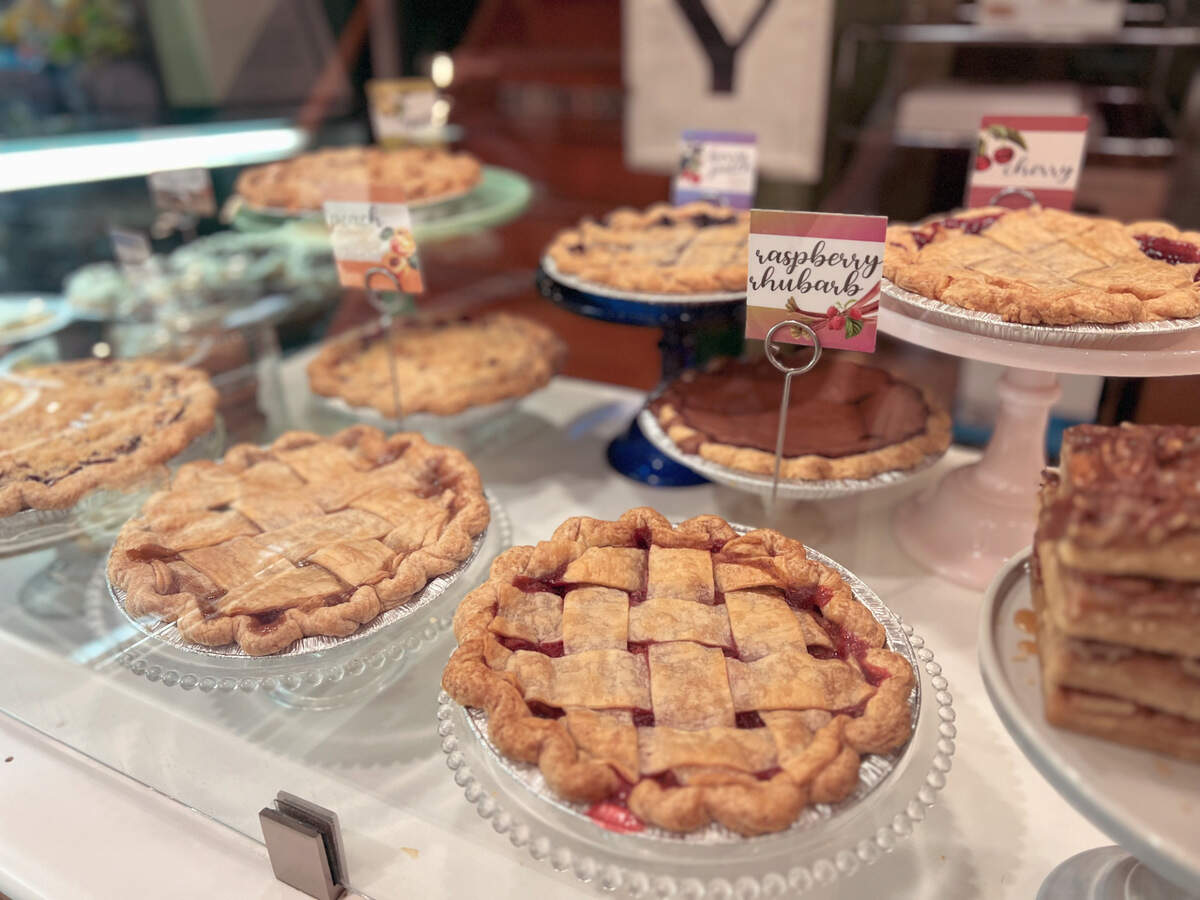 Ashleigh’s Bake Shop makes sweet pies and savory quiches in the lower level of Pryde’s Kitchen and Necessities on Westport Road.