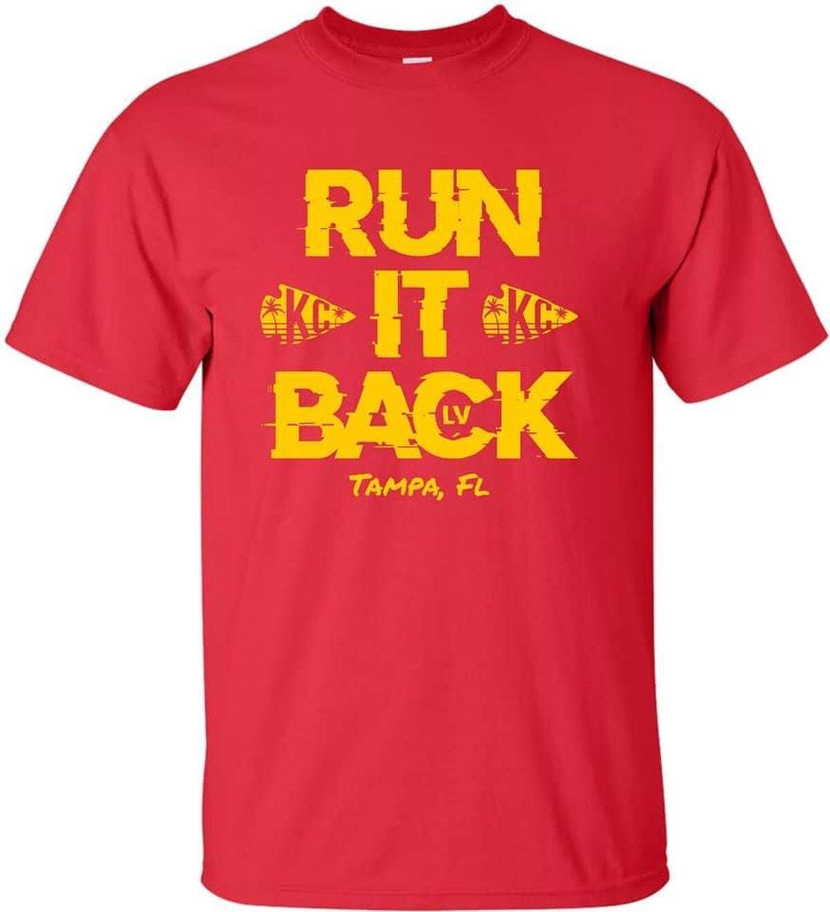 Sonshine Sports Apparel in Independence has special Chiefs Super Bowl T-shirts.
