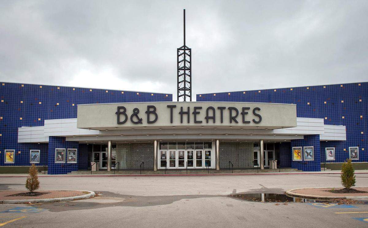 B&B Theatres Shawnee 18, 16301 Midland Dr., in Shawnee.