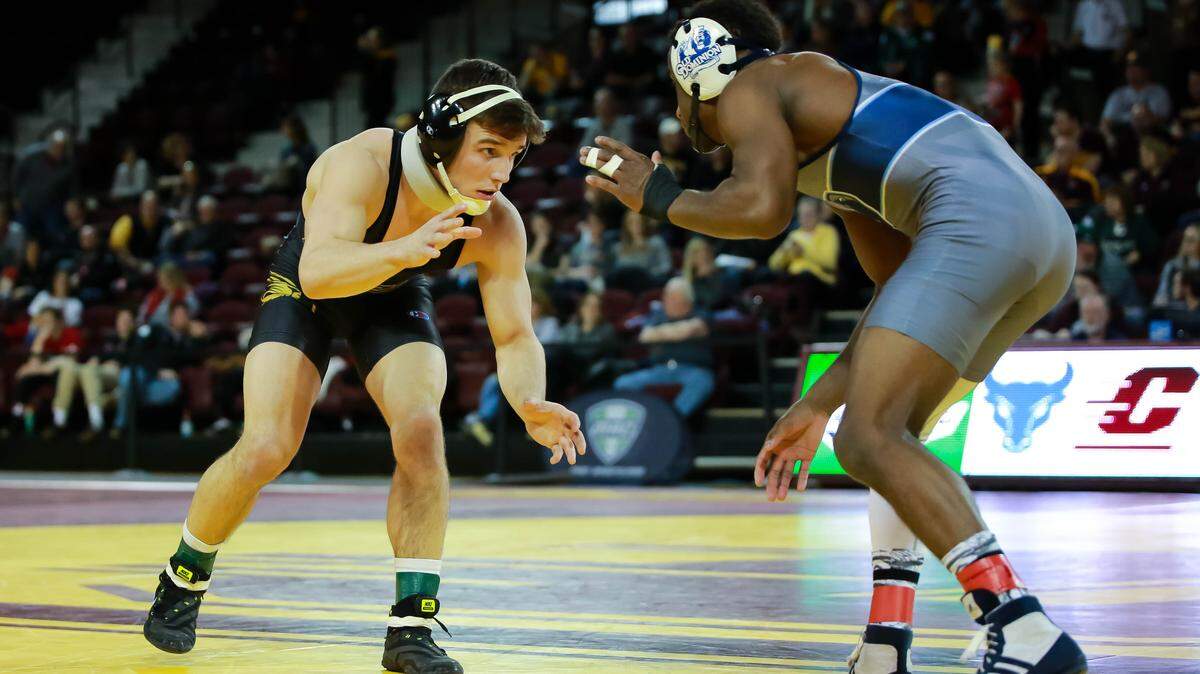 Missouri's Grant Leeth, who went to Kearney, finished sixth at 149 pounds at the NCAA wrestling championships in Cleveland.