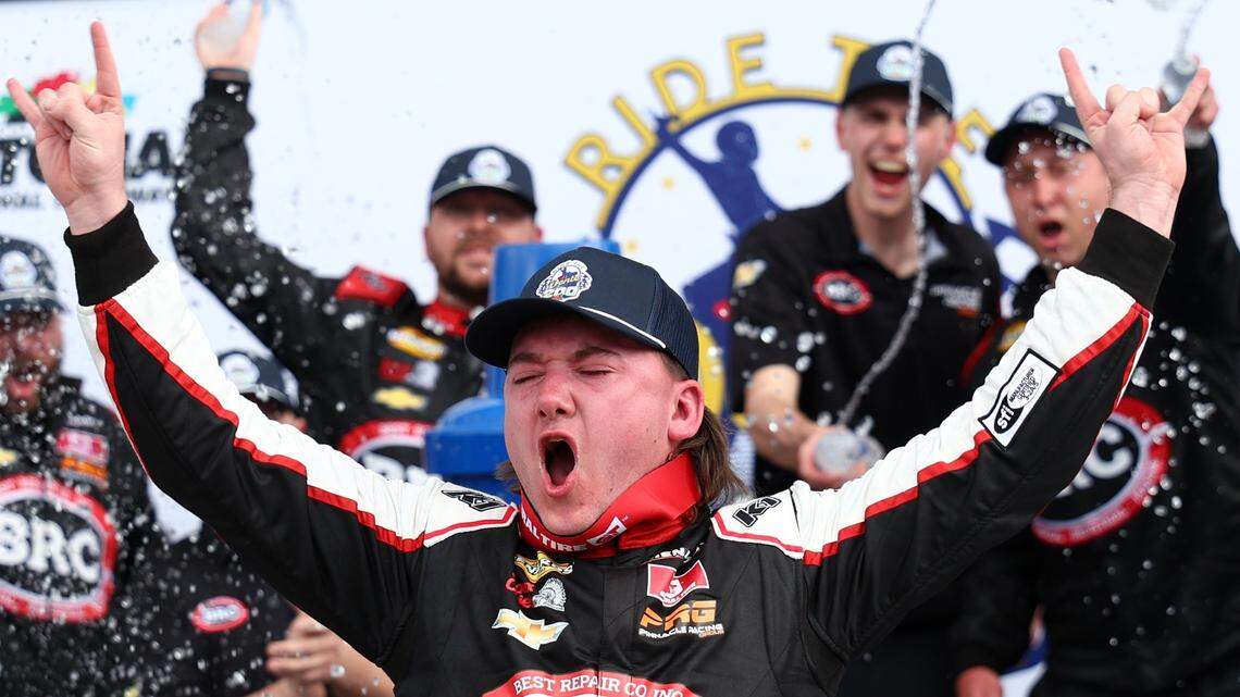 ‘Butterbean’ is unbeatable as Kansas Speedway NASCAR weekend opens with ARCA race