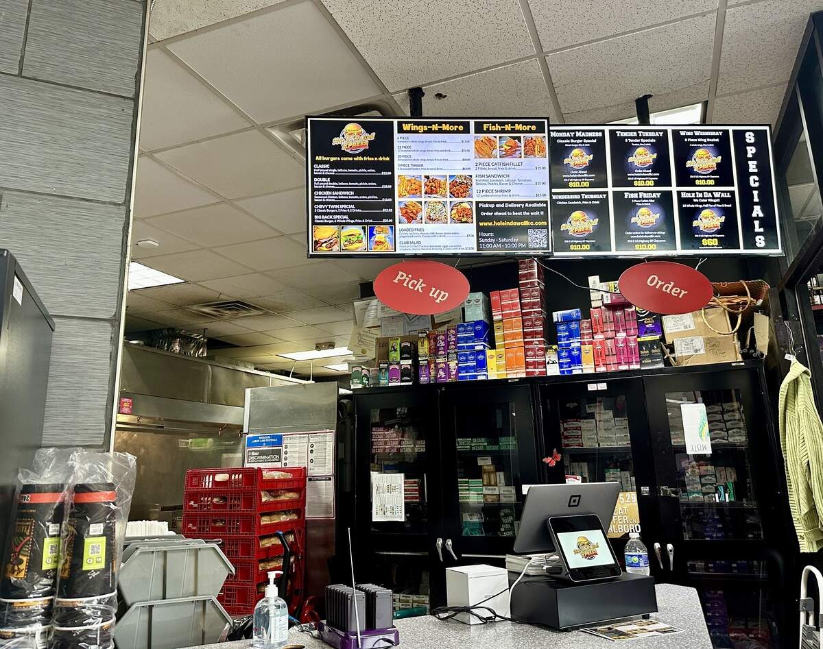 Hole In Da Wall opened a second location inside a Rocket Stop gas station in Claycomo.