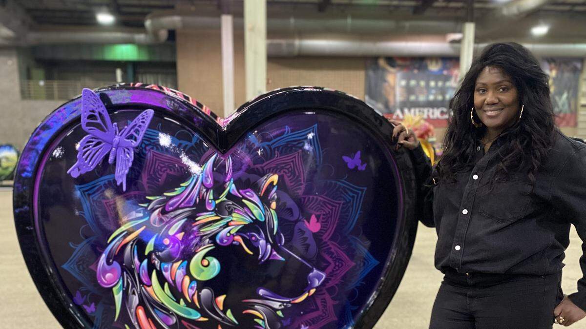 Keisha Jordan, a Chicago-born artist transformed her lupus experience into visual art, wallpaper and a documentary to educate, connect communities and raise awareness.