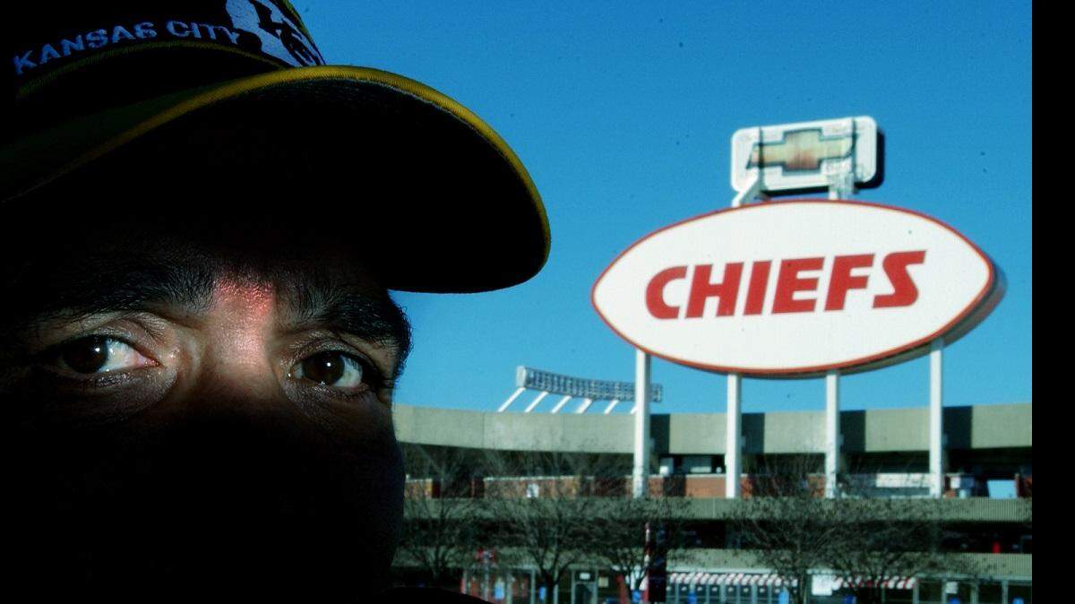Wahed Moharam, known as Helmet Man, saw his Chiefs tickets revoked when it was discovered he was in the witness protection program.