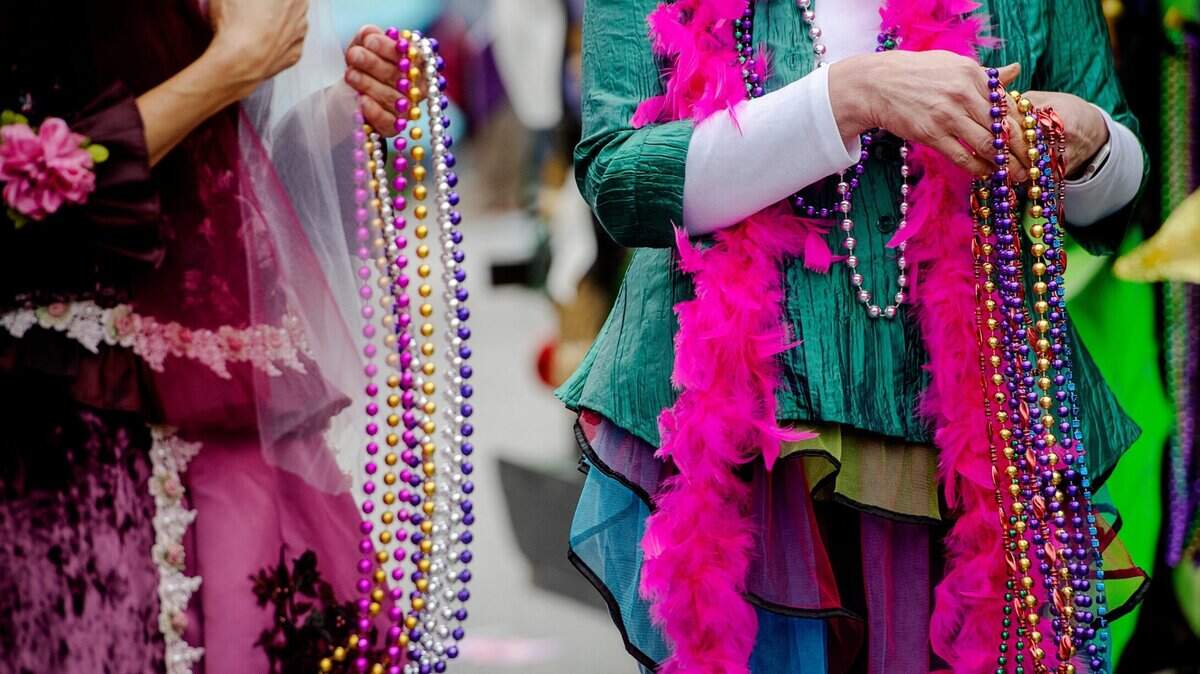 A bead contest will be among the activities during the Mardi Gras celebration Feb. 17 at Kansas City Live!