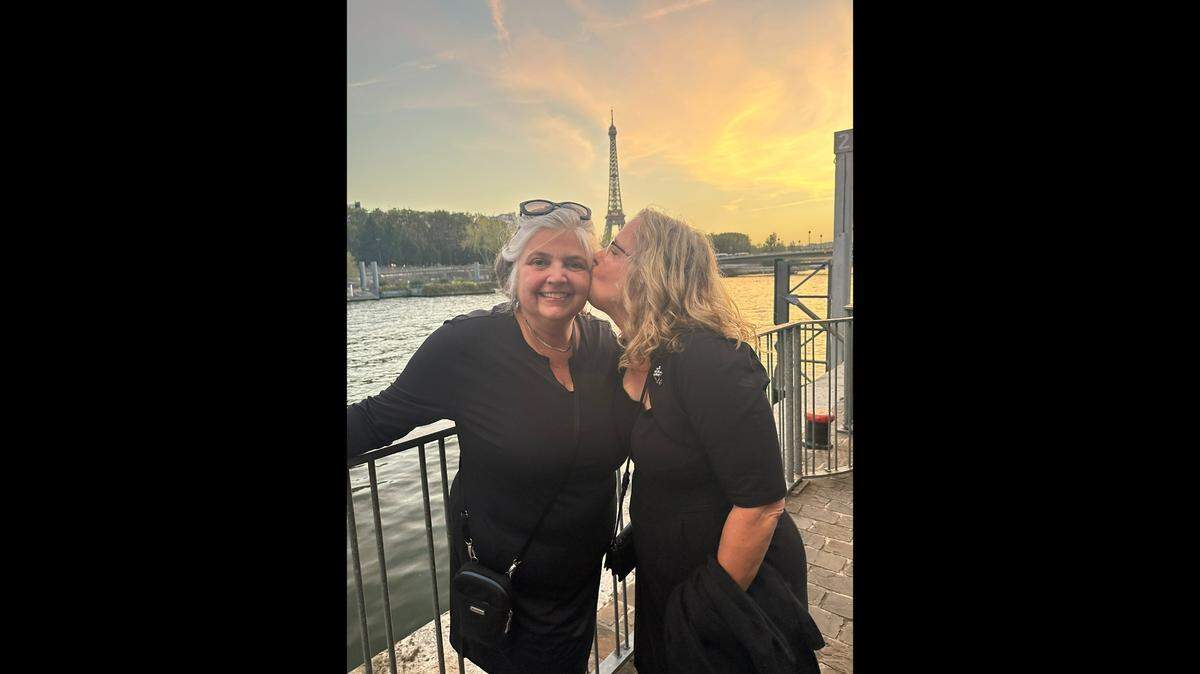 Susan and her dear friend and travel companion, Debbie, took a “grown up” trip to Paris last year. The two had traipsed around the city when they were teens.