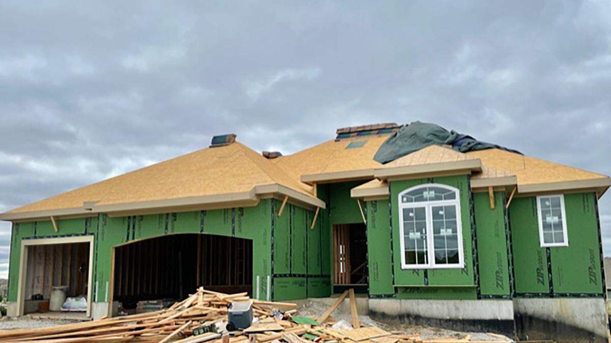 Time is of the essence to contract and finish this available reverse 1½-story by Bickimer Homes featuring an expanded 4-car garage on a stunning ½-acre-sized cul-de-sac home site at 12904 W. 170th St. The award-winning Jefferson Reverse includes a covered deck and patio, extensive trim package and more. Estimated completion in November 2021. Market price at publication is $710,932.