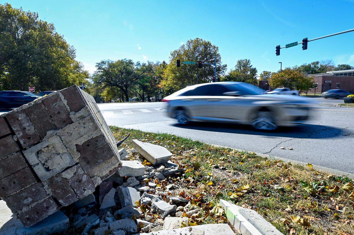 The intersection of Independence Avenue and Van Brunt Boulevard is pictured Oct. 26. It is one of the most dangerous intersections for pedestrians in Kansas City.