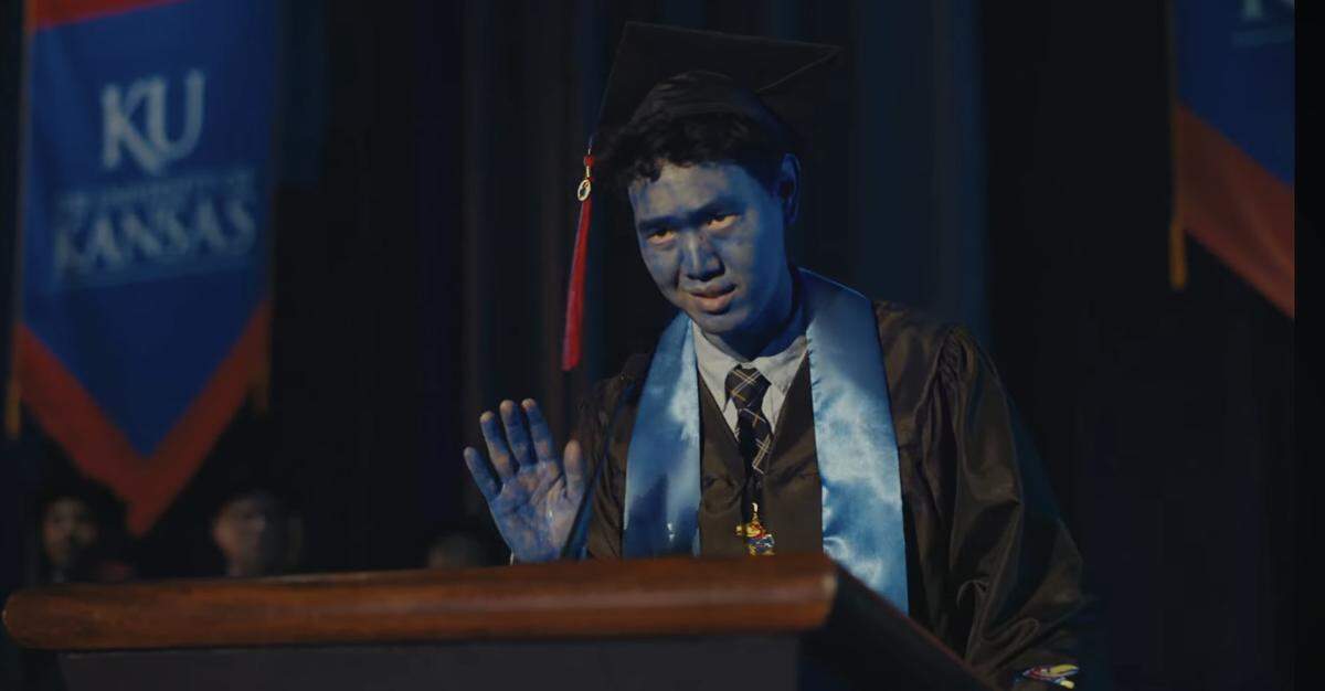 So how long does it take for blue body paint to wear off?
