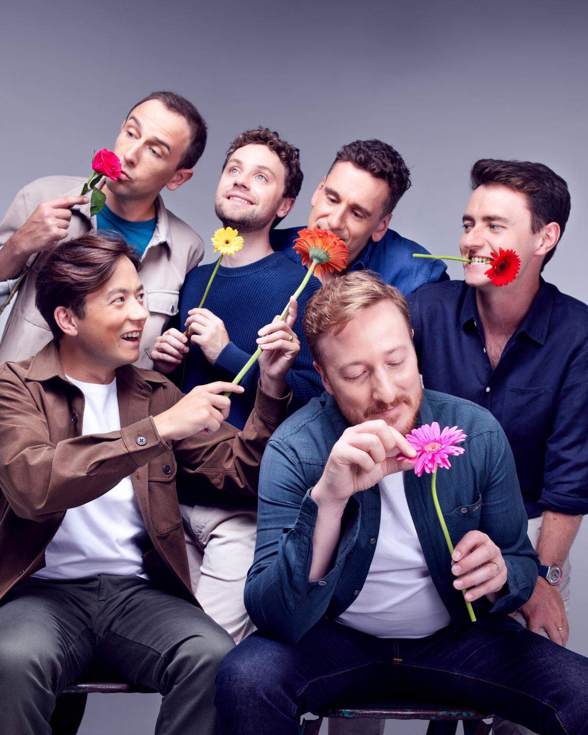The King’s Singers will perform a holiday concert Dec. 19 at the Folly Theater