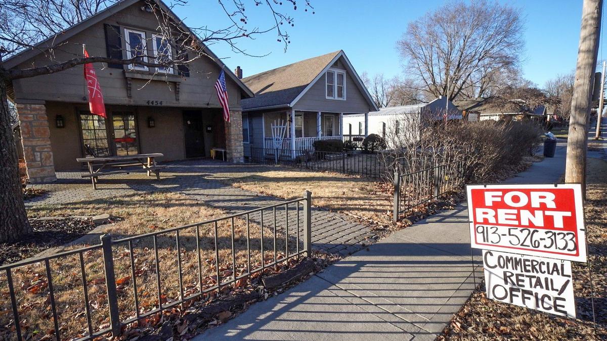The A-frame house at 4454 State Line Road used to be the home base of the Kansas City Startup Village. Now as the village is fading away, the property is up for rent for other use.