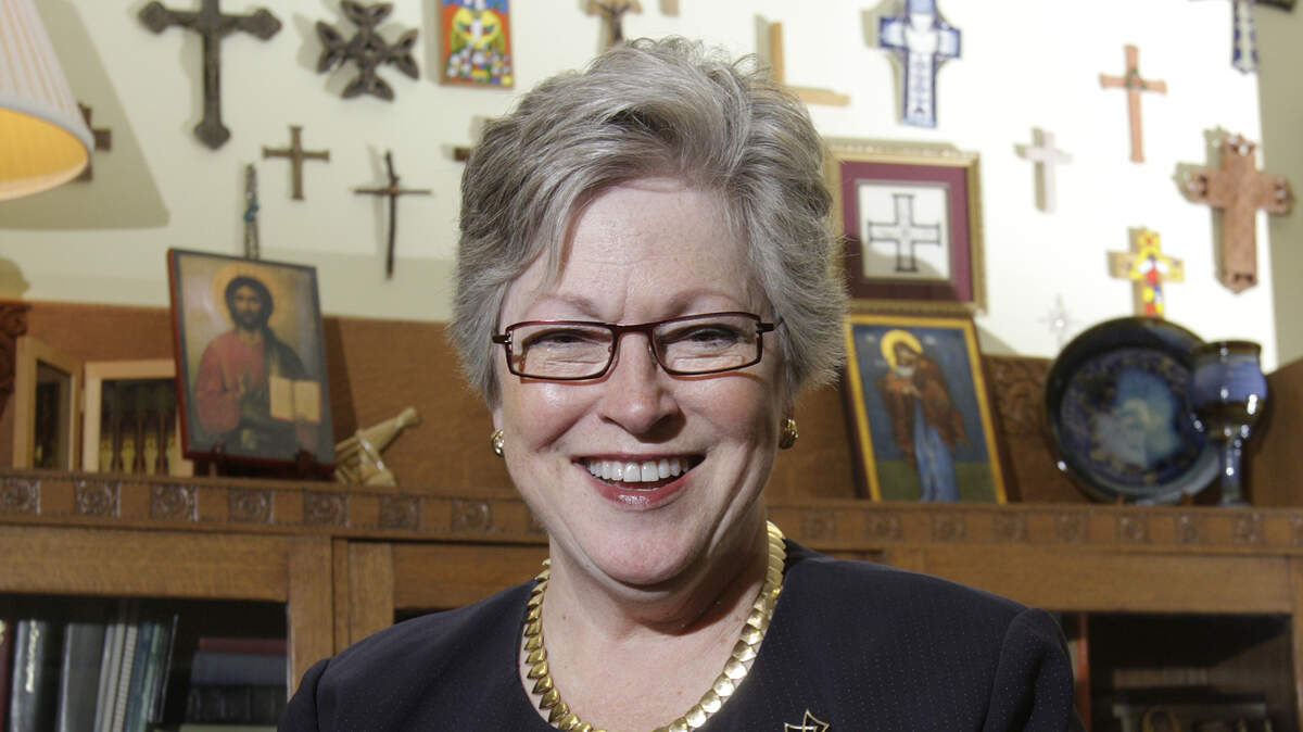 Molly T. Marshall president of Central Baptist Theological Seminary in Shawnee.
