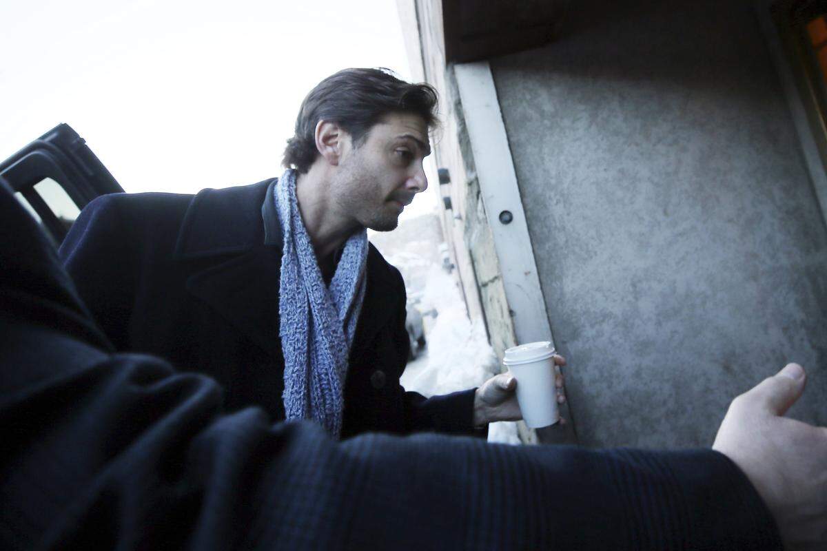 James Safechuck, who alleges abuse by Michael Jackson, attends the premiere of the “Leaving Neverland” documentary at the Egyptian Theatre during the 2019 Sundance Film Festival on Friday in Park City, Utah.