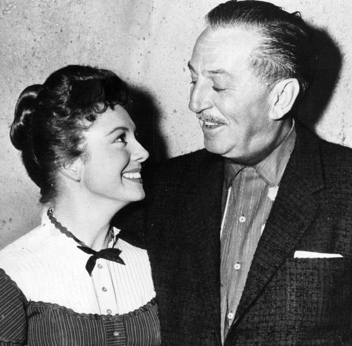 Betty Lynn, best known as Thelma Lou on “The Andy Griffith Show,” was born and raised in Kansas City. She is shown here with Walt Disney, another former Kansas Citian.