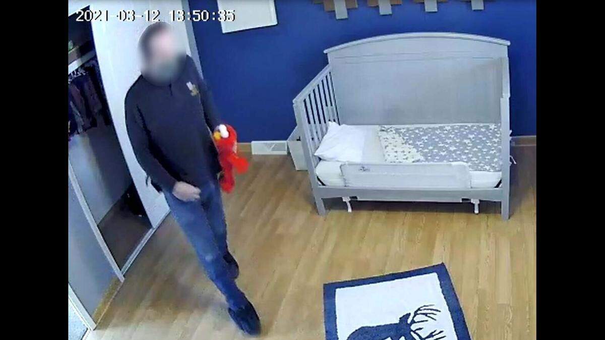 Kevin VanLuven, 59, is accused of pleasuring himself with an Elmo doll while inspecting a couple’s Michigan home.