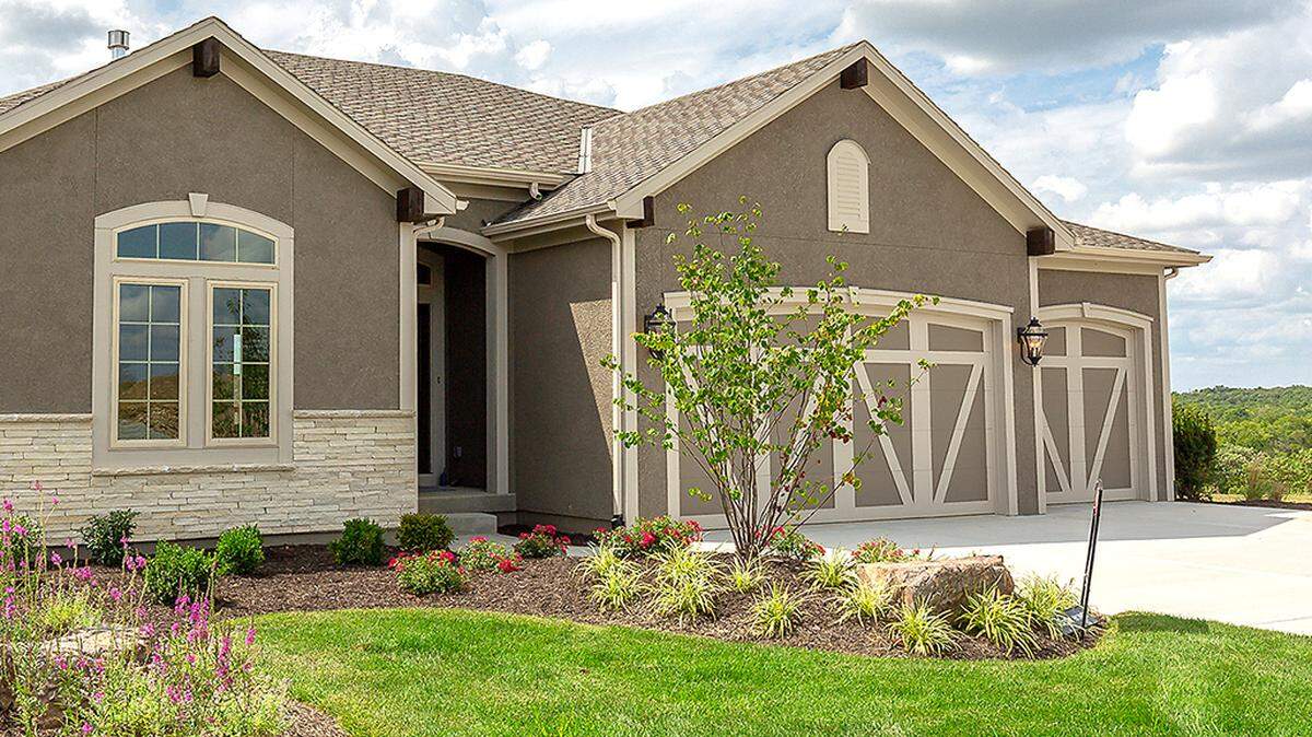 Several move-in ready, maintenance-provided homes are available at Cedar Creek, including this four-bedroom, three-bathroom, reverse 1½-story home from Roeser Homes, priced at $568,993.