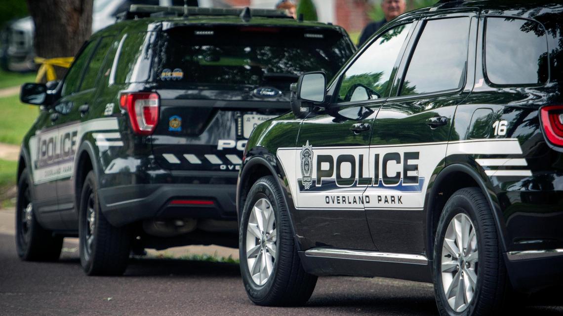 Overland Park Police Department vehicle.