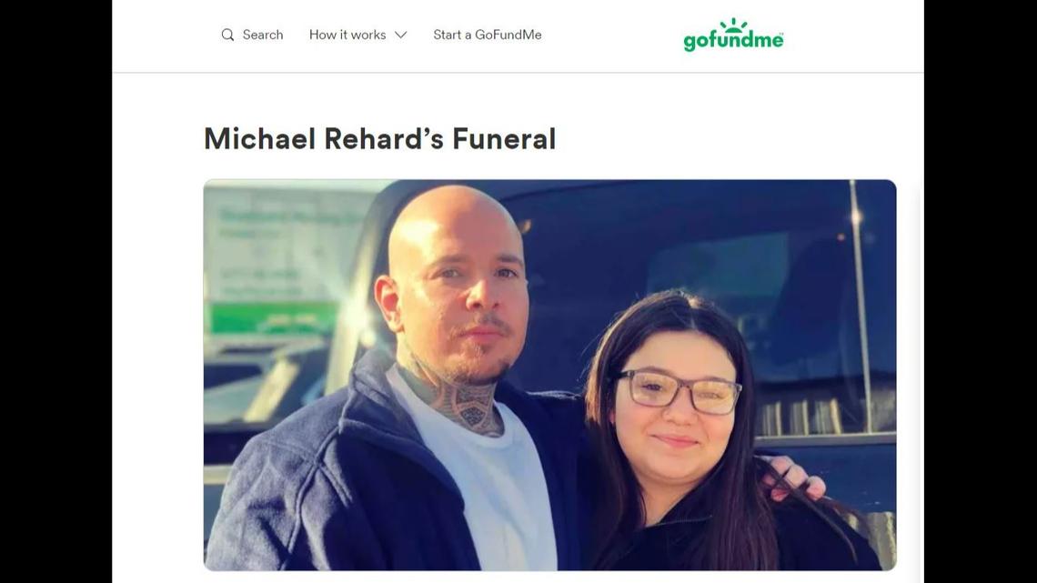 Michael Rehard was killed in a triple shooting early Sunday, May 1, at Sammy’s Tavern in Kansas City, Kansas. Loved ones started a GoFundMe online fundraiser to help pay for his funeral.