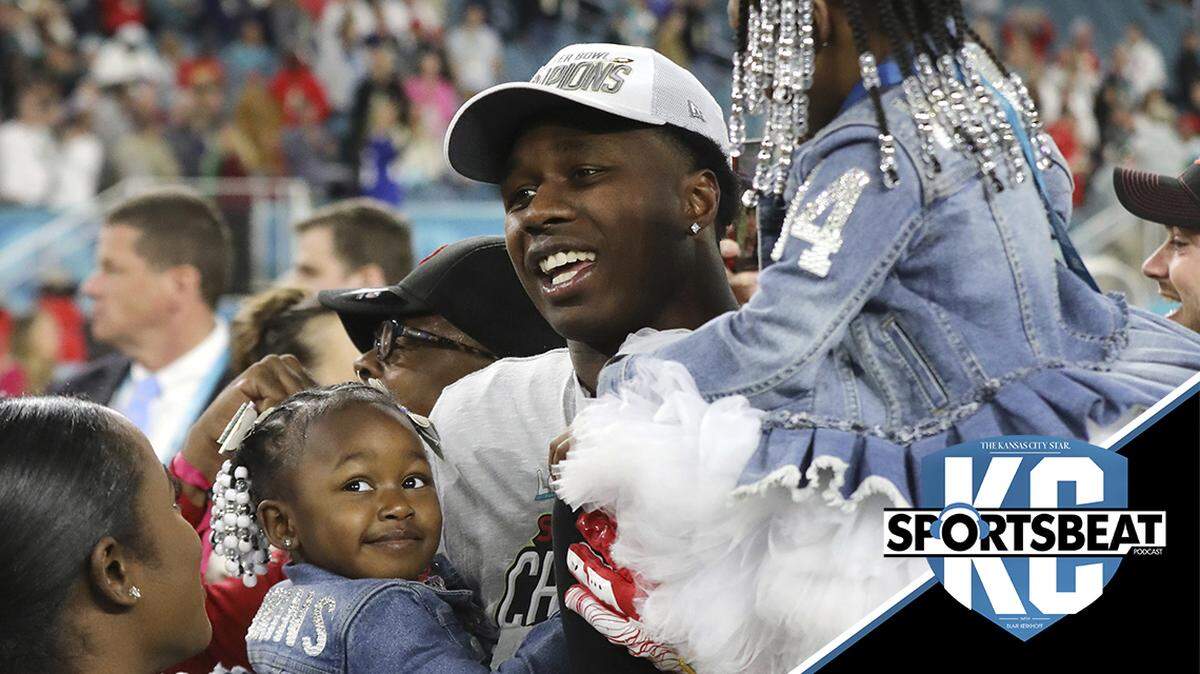 “This is my happy place,” said Kansas City Chiefs wide receiver Sammy Watkins.