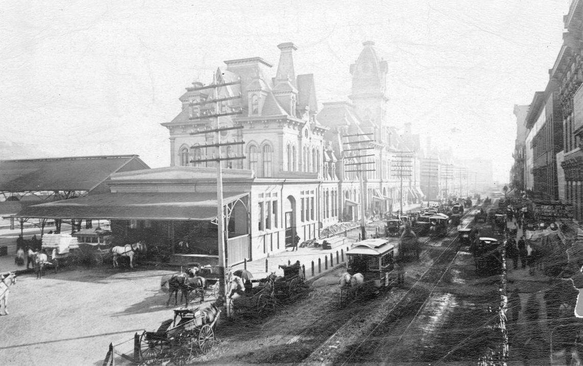 Robert Gillham arrived at Union Depot in the West Bottoms in 1878.
