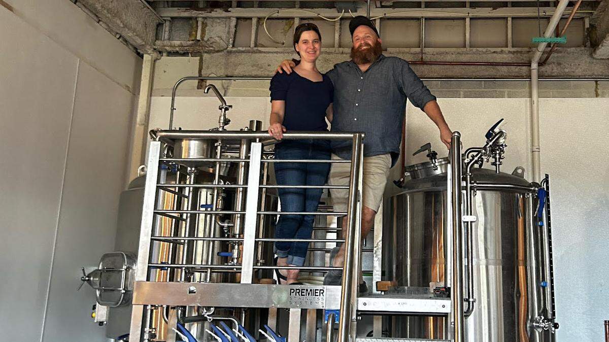 Amanda Luiso and Matt Britton are opening Discourse Brewing in Overland Park in late September, loosely inspired by Britton’s love of history.
