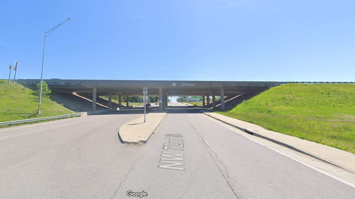 Drivers are being urged to plan ahead, leave early and consider an alternative route as next phase of work begins on the Interstate 29 twin bridges over Northwest 72nd Street in Kansas City’s Northland. This Google Maps Street View image of the area is from 2021.