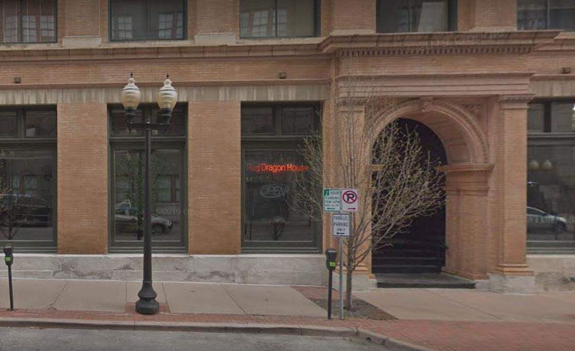 The Red Dragon on Eighth Street downtown, as seen in this Google Street View image from 2019.