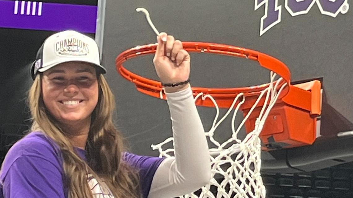Two years after finishing 1-17 in Big 12, TCU women stand take podium as champions in KC