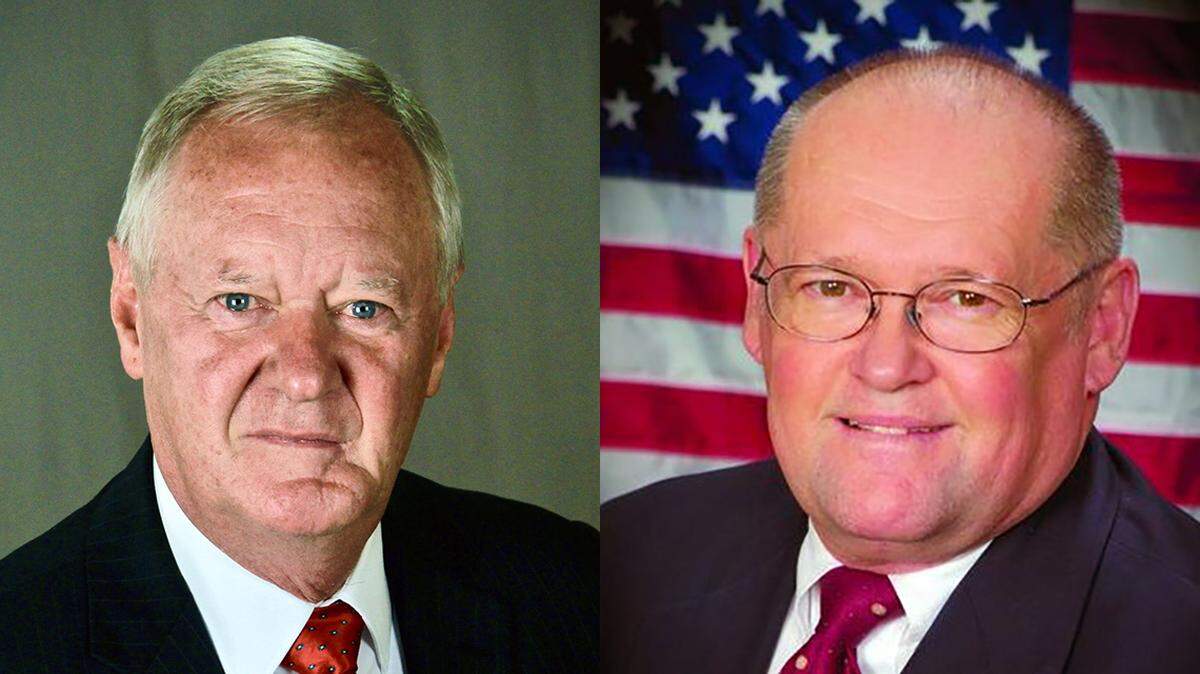 Kansas state Rep. Jan H. Kessinger and state Sen. John Skubal